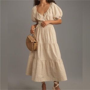 Anthropologie Somerset Maxi Puff Sleeve Edition